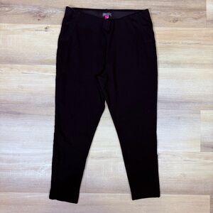 Vince Camuto Black Pull-On Ponte Dress Capri Leggings, Size Medium